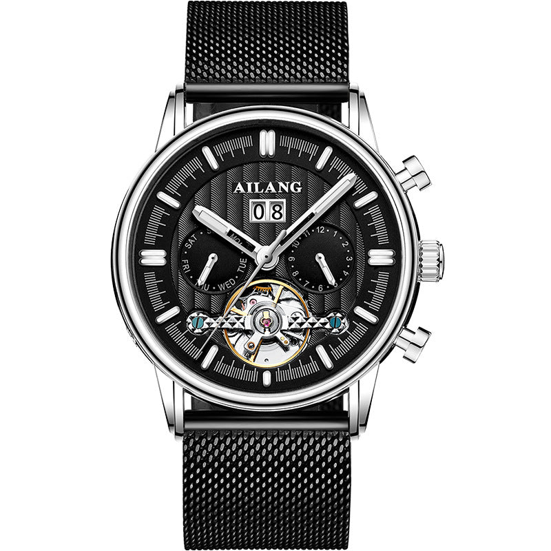 Tourbillon Multi-function Automatic Mechanical Men's Watch