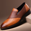 Plus Size Men's British Business Dress Leather Shoes