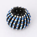 Bird's Nest Hairpin Color Rhinestone Ponytail Ball Hairpin