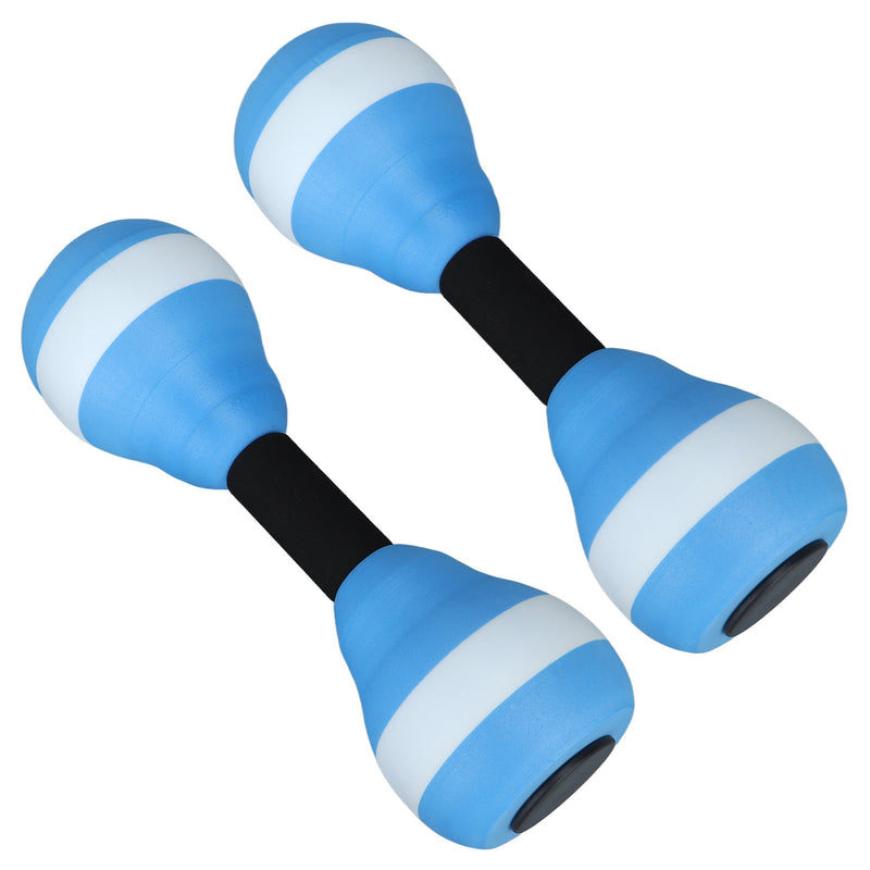 1 Pair Aquatic Dumbbells EVA Floating Water Dumbbells Aerobic Exercise Fitness Equipment for Kids