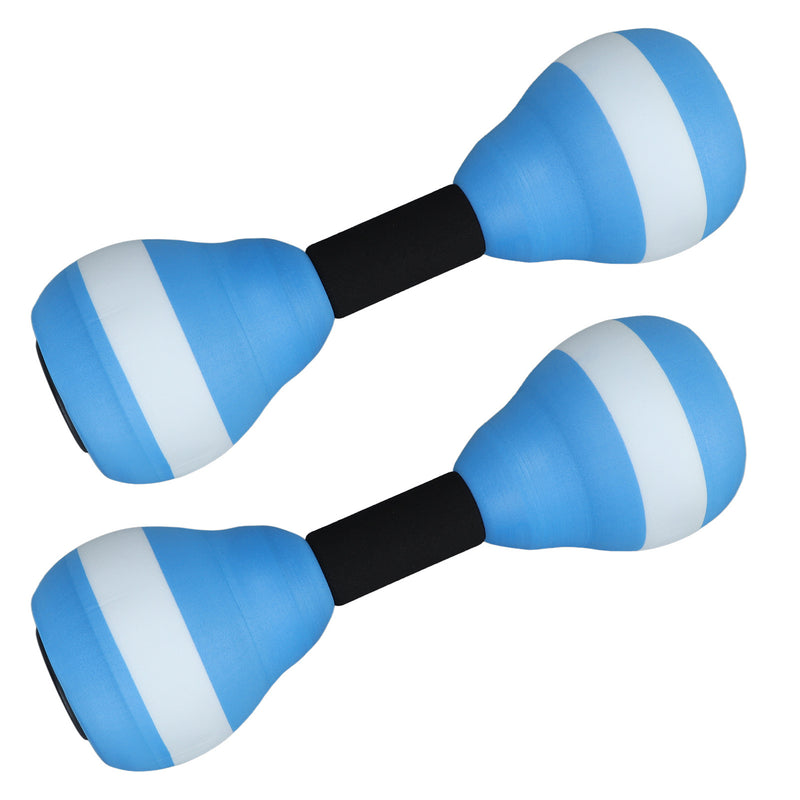 1 Pair Aquatic Dumbbells EVA Floating Water Dumbbells Aerobic Exercise Fitness Equipment for Kids