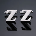 Men's French English Letter Cufflinks