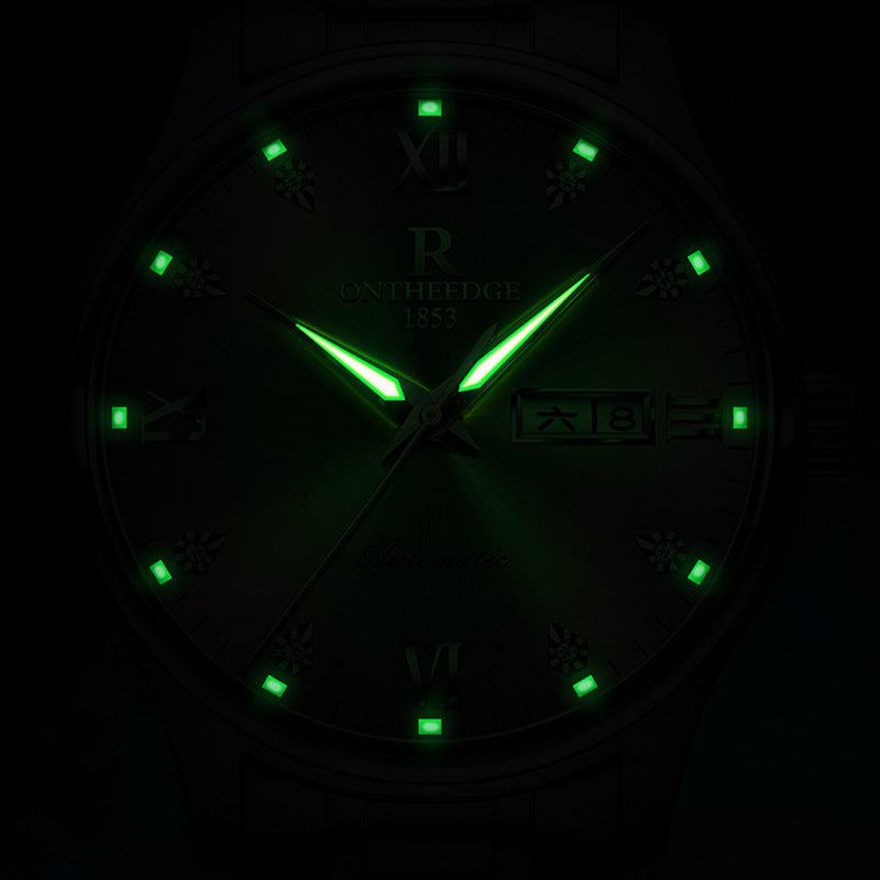 High-grade Waterproof Luminous Business Pure Mechanical Watch