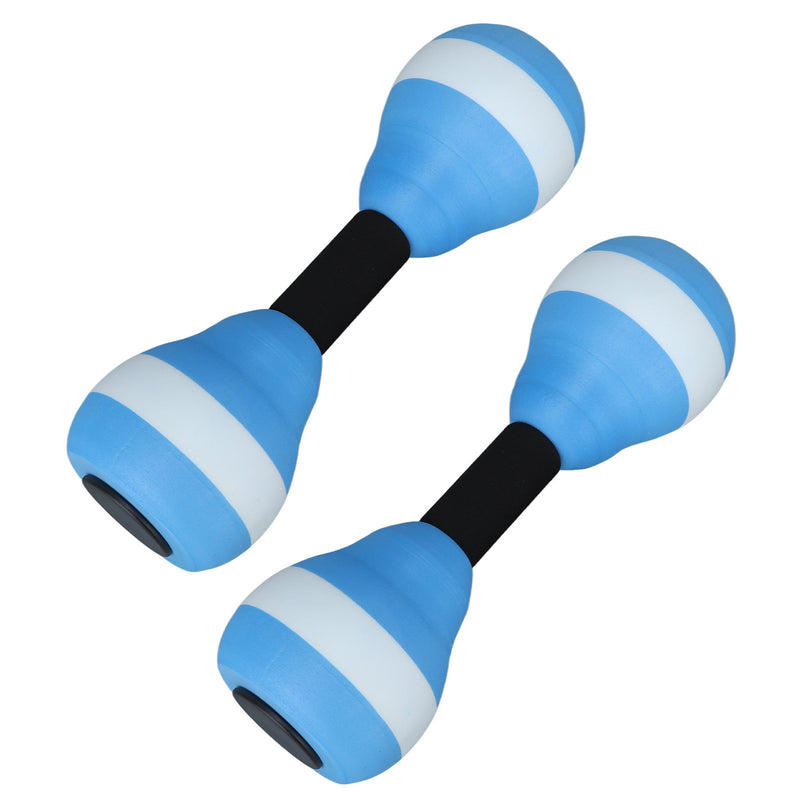 1 Pair Aquatic Dumbbells EVA Floating Water Dumbbells Aerobic Exercise Fitness Equipment for Kids