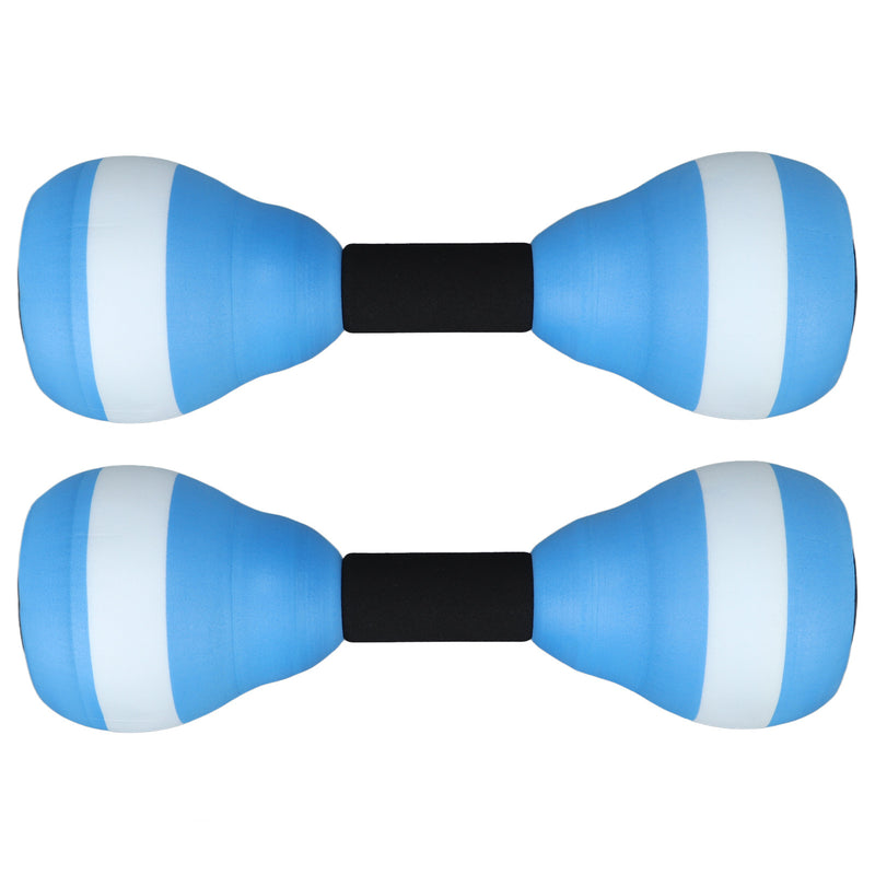 1 Pair Aquatic Dumbbells EVA Floating Water Dumbbells Aerobic Exercise Fitness Equipment for Kids