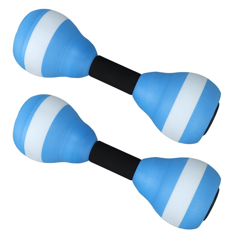 1 Pair Aquatic Dumbbells EVA Floating Water Dumbbells Aerobic Exercise Fitness Equipment for Kids